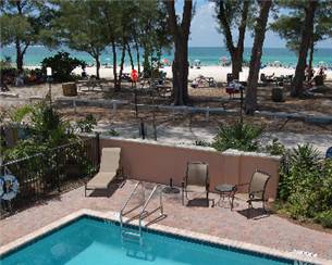 Pool With Sun Loungers