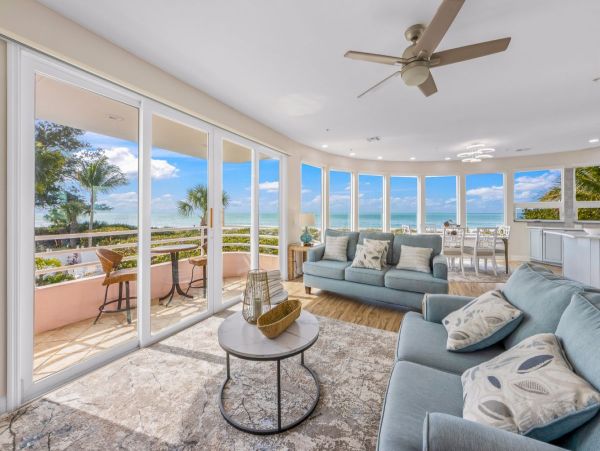 Stunning Beachfront Retreat with Gorgeous Gulf Views and Pool Access