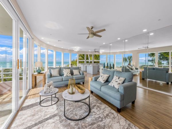 Stunning Beachfront Retreat with Gorgeous Gulf Views and Pool Access