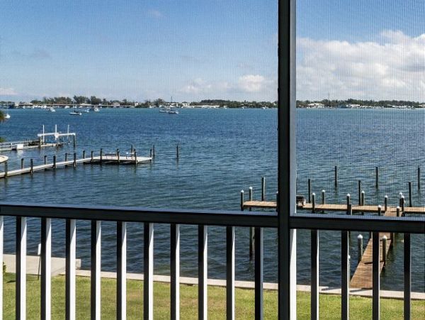 Bradenton Beach Two Bedroom Condo Rental Full Bay Views