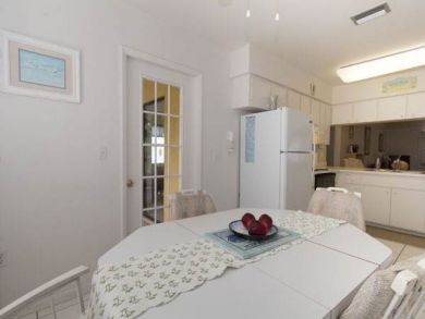 Dining room seats four
