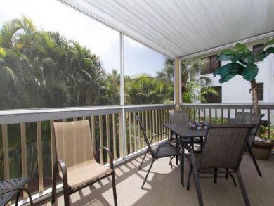 Balcony with garden view