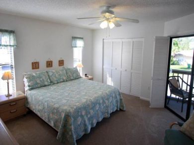 Master bedroom with king bed