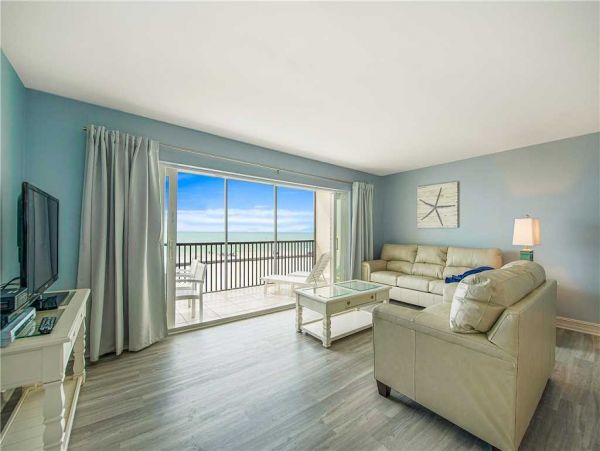 Two Bedroom  Gulf Front on Bradenton Beach Rent Today