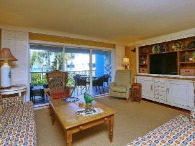 Living Room with Flat Screen TV