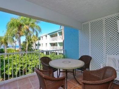 Balcony with Table Set