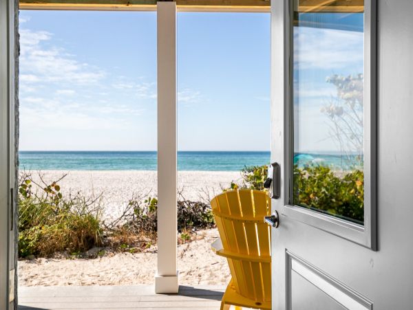 Anna Maria Island Just Renovated Beach Cottage Right on the Sand!