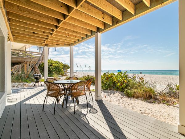 Anna Maria Island Just Renovated Beach Cottage Right on the Sand!