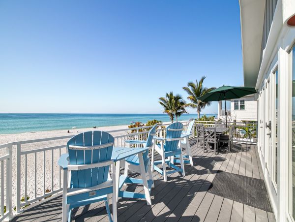 Gulf Front Vacation Rental with Panoramic Views - Florida Beachfront Rental with Private Deck