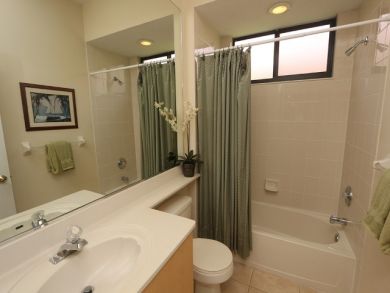 Bathroom with Shower Over Tub