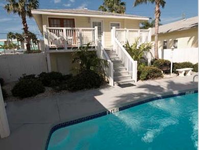 Beach Villa rental with pool across street to beach