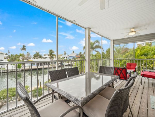 Holmes Beach Charming Three Bedroom Vacation Home- Canal Front