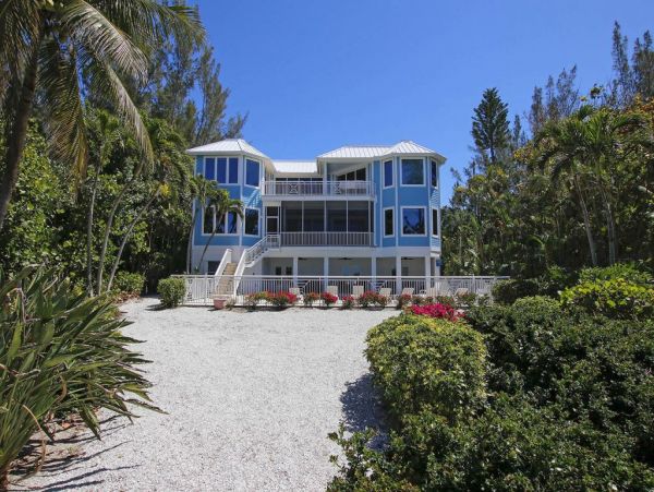 Luxury Captiva Five Bedroom Beach Vacation Home Sleeps 10