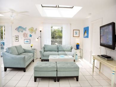 Captiva rental home living room