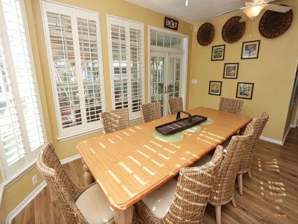 Captiva  Village Vacation Rental Pool Home Sleeps 12