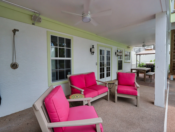Captiva  Village Vacation Rental Pool Home Sleeps 12