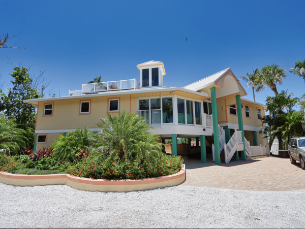 Beach Vacation Rental Home on Captiva Island with Pool