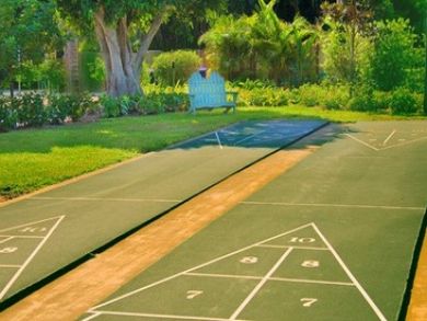 Shuffleboard courts Shuffleboard courts