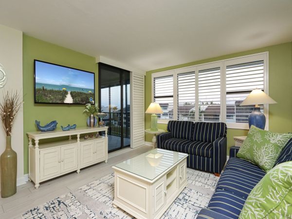 Sanibel 2 Bedroom Vacation Condo with Ocean Views Sleeps 6