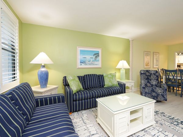 Sanibel 2 Bedroom Vacation Condo with Ocean Views Sleeps 6