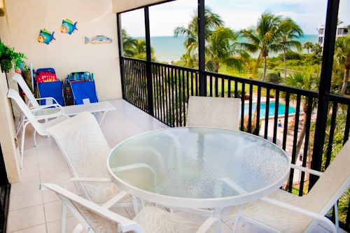 Pool & Gulf View from Balcony Pool & Gulf View from Balcony