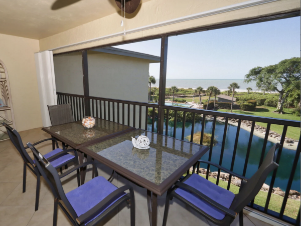 Full Gulf View Vacation Condo Sanibel Island Off West Gulf Drive