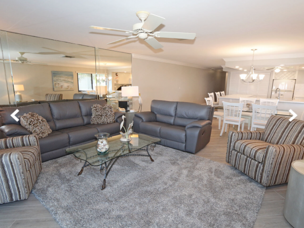 Sanibel Island Condo with Two Bedroom Top Floor Corner Unit
