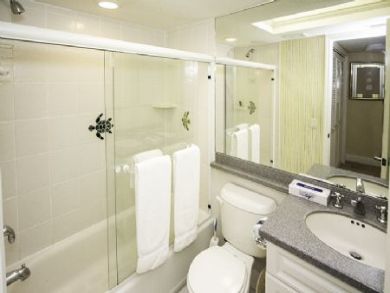 Bathroom with Shower Over Tub