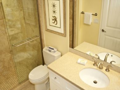 Bathroom with Shower in Tub