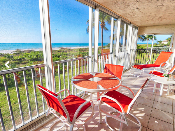 Sanibel Island Gulf Front Vacation Rental Sleeps 6 Pool