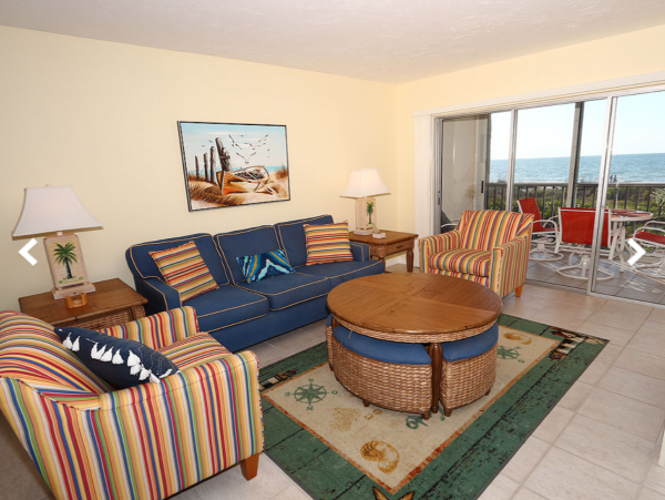 Sanibel Island Gulf Front Vacation Rental Sleeps 6 Pool