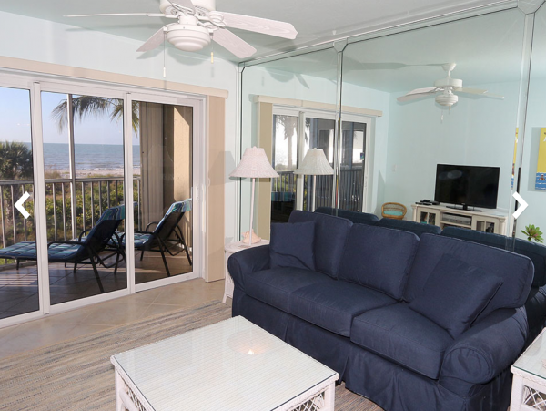 Sanibel Island Vacation Beach Condo Sleeps Six Guests
