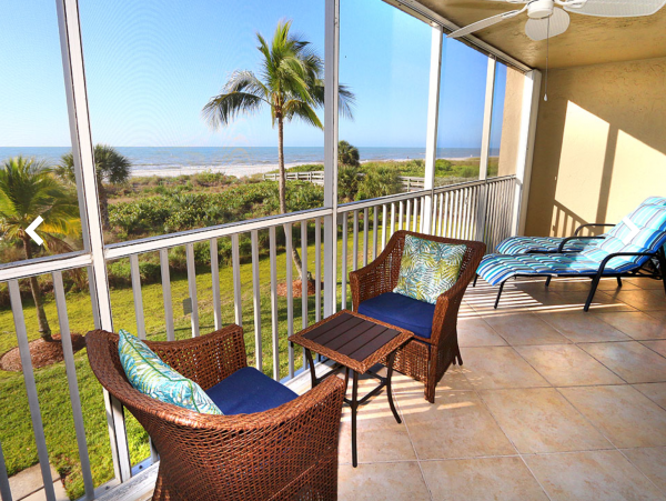 Sanibel Island Vacation Beach Condo Sleeps Six Guests