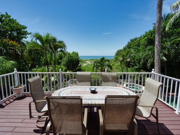 Captiva Beach Vacation Home with Guest House and Pool