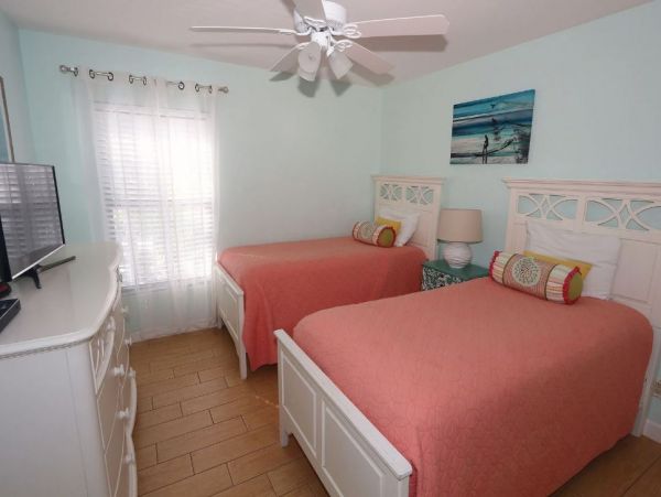 Sleep 6 Guests at this Two Bedroom Beach Condo Shared Pool