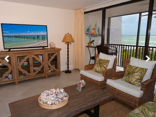 Gulf Views Sanibel Vacation Beach Condo Two Bedrooms