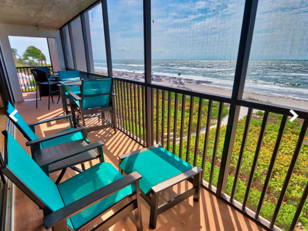 Upscale Sanibel Island Beach Condo Full Gulf Views Sleeps 6