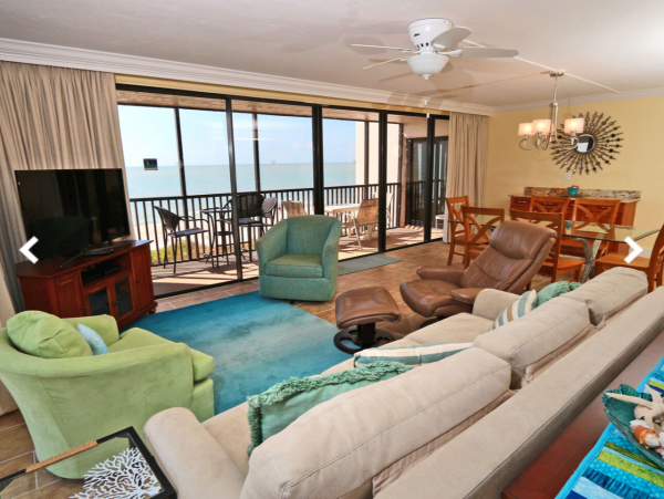 Upscale Sanibel Island Beach Condo Full Gulf Views Sleeps 6