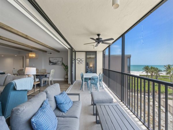 Sanibel Island Vacation Rental Gulf-View Sanibel Condo with 3 Bedrooms