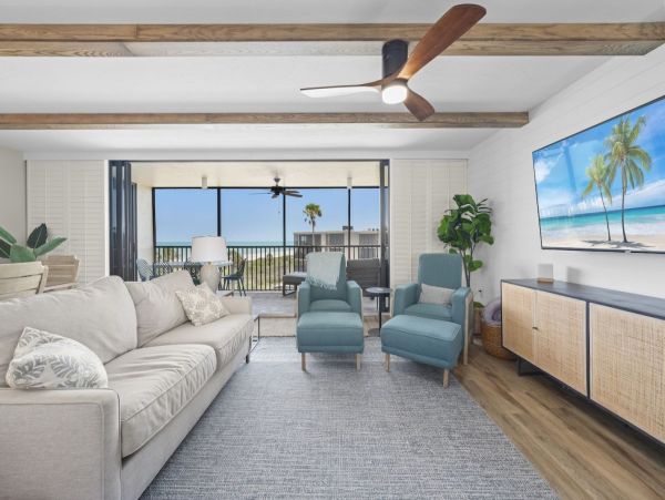 Sanibel Island Vacation Rental Gulf-View Sanibel Condo with 3 Bedrooms