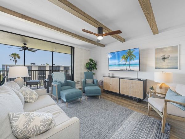 Sanibel Island Vacation Rental Gulf-View Sanibel Condo with 3 Bedrooms