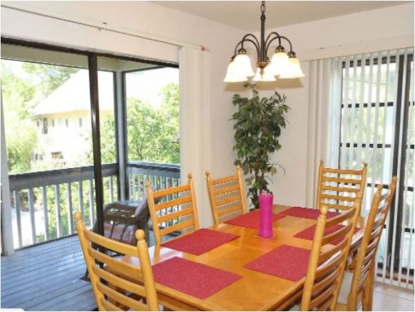 Two Bedroom Captiva Rental with Communal Pool Sleeps Six
