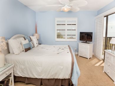 Master Bedroom has King Bed