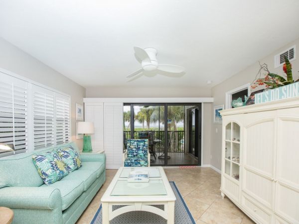 Sanibel Vacation Beach Condo Sleeps 6 Guests Full Gulf Views
