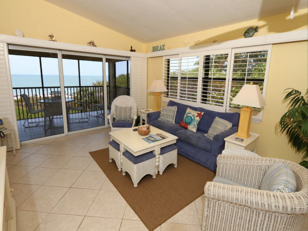 Sanibel Beachfront Condo Views! Views! Views!