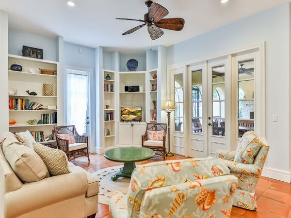 Four Bedroom Captiva Island Vacation Home with Pool - Luxury Mediterranean Retreat