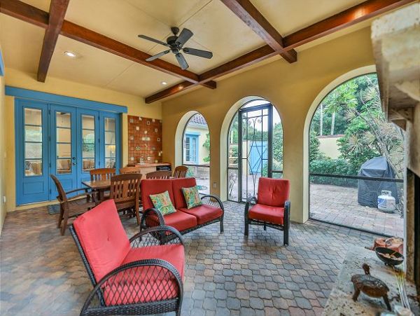 Four Bedroom Captiva Island Vacation Home with Pool - Luxury Mediterranean Retreat