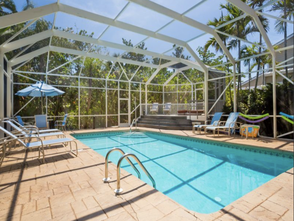 Captiva Island Beach House with Pool and Four Bedrooms