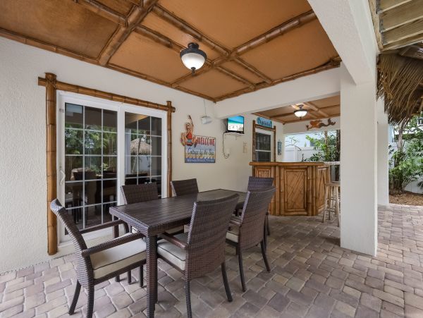 Six Bedroom Anna Maria Rental -  Peeks of The Gulf of Mexico