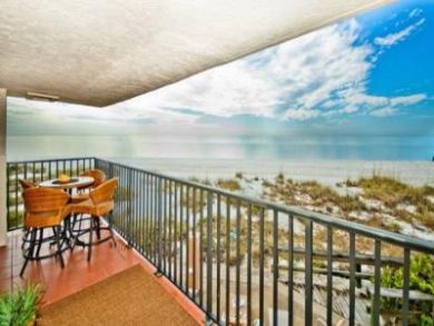 Direct Gulf Front Vacation Condo in Holmes Beach, Florida